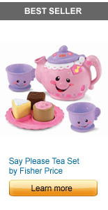 Say Please Tea Set by Fisher Price